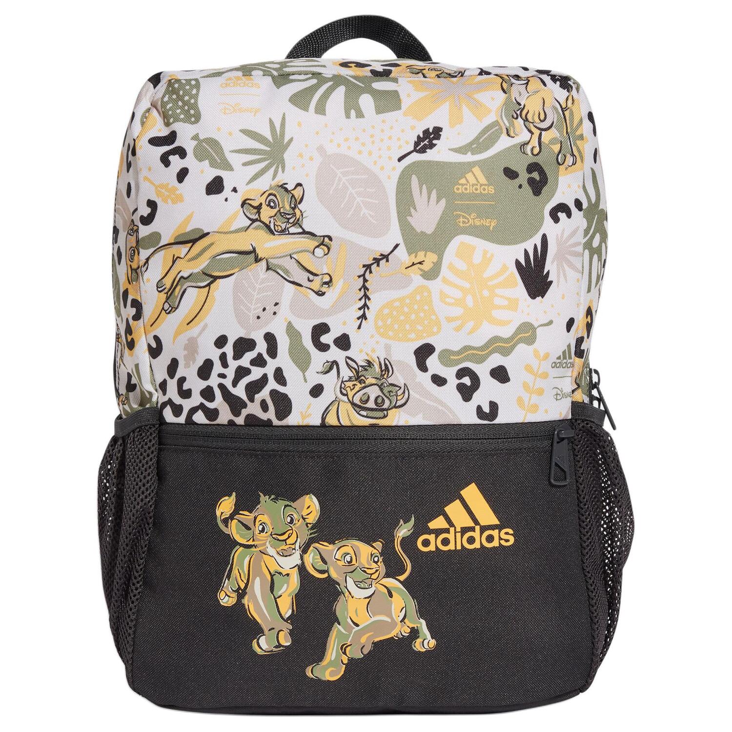 

Бесплатная доставка с рюкзаком AdiClub Disney Lion King Adidas, угольно-черный, белый и зеленый