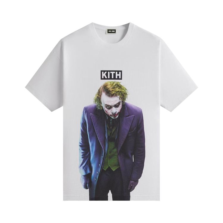 

Футболка Kith x Batman Joker Tee 'White', белый