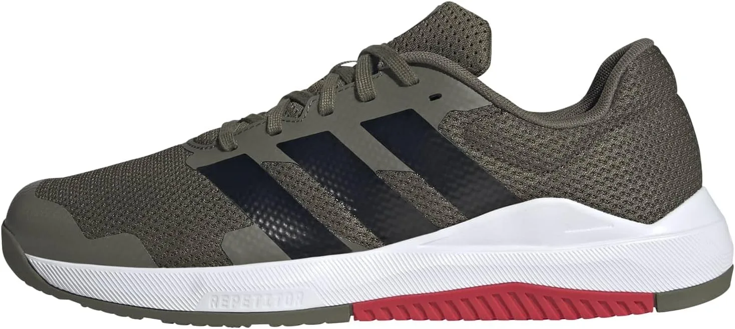 Мужские тренировочные кроссовки Adidas Dropset Base, черный/оливковый