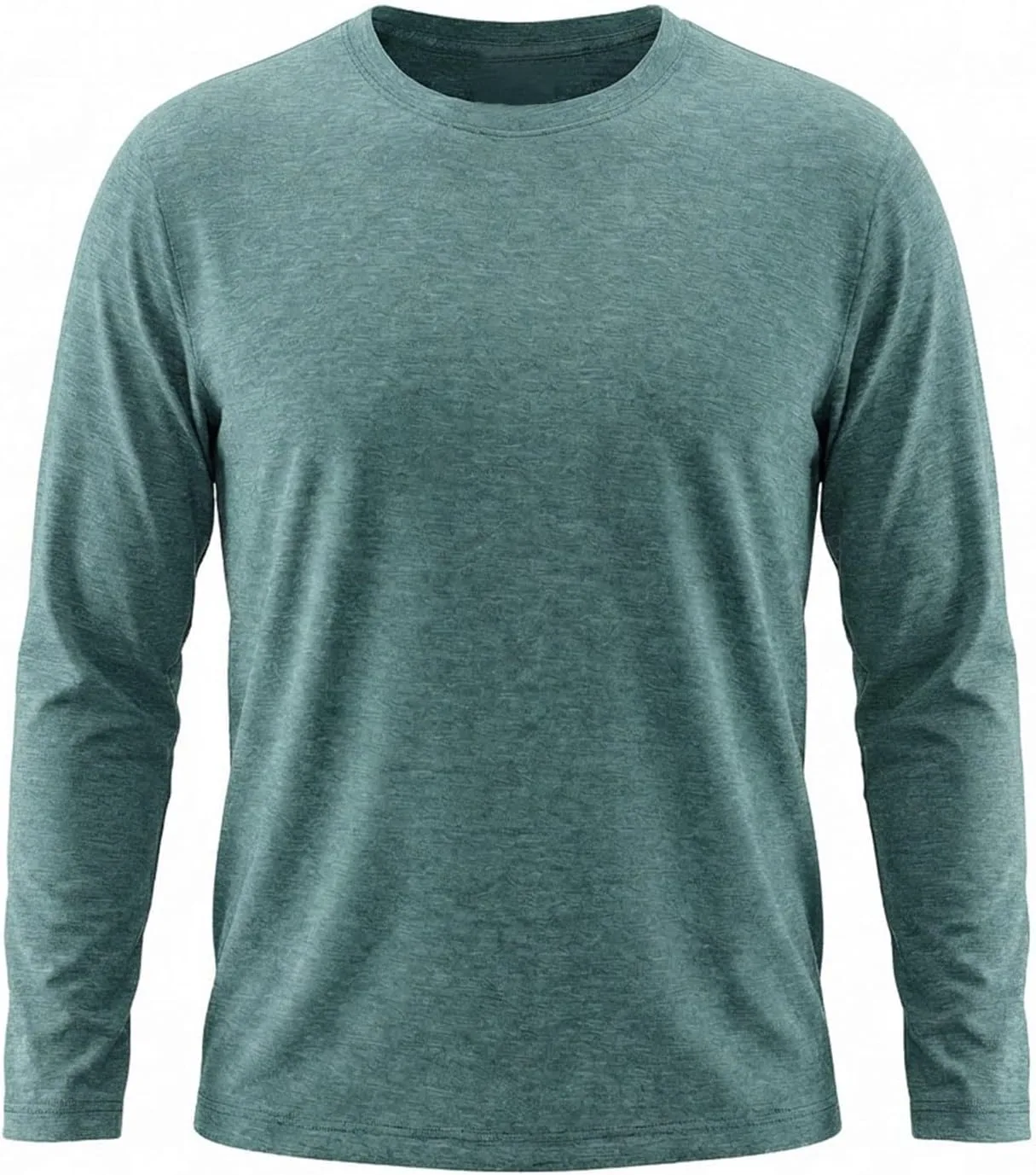 Мужская компрессионная футболка для тренировок Long Sleeve Moisture Wicking — фото 4