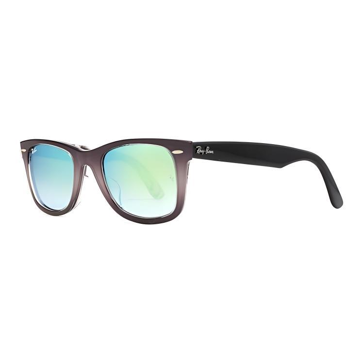 

RayBan Прямоугольные солнцезащитные очки с пластиковой оправой Unisex Black, Black