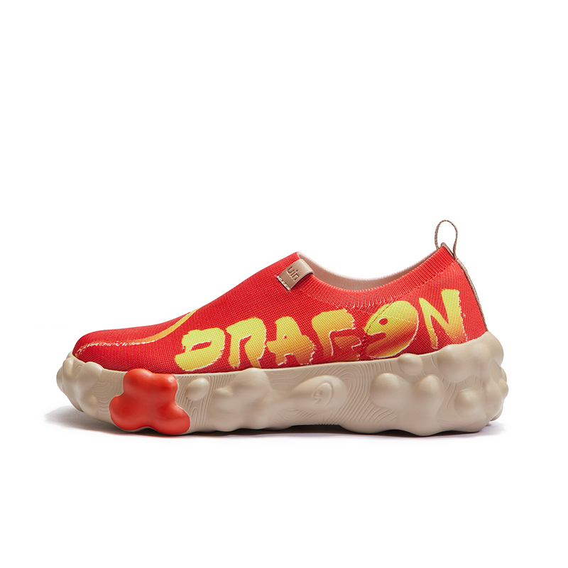 

U.IN Расписные дорожные туфли Год Дракона TT низкие повседневные мужские - Toledo 6-Возвращение Дракона 5, цвет Toledo 6-Dragon Returns 5