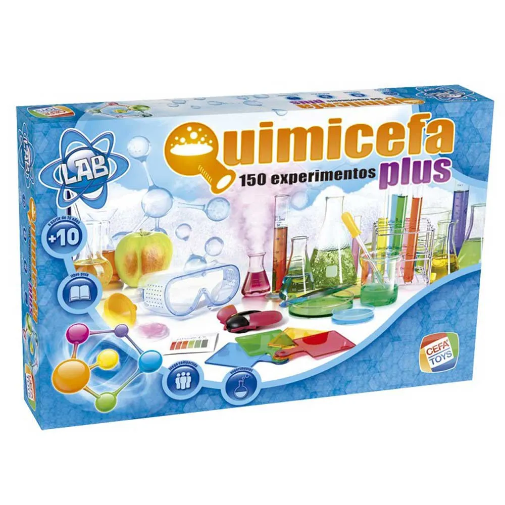 

Детская настольная игра Cefa Toys Quimicefa Plus, мультиколор