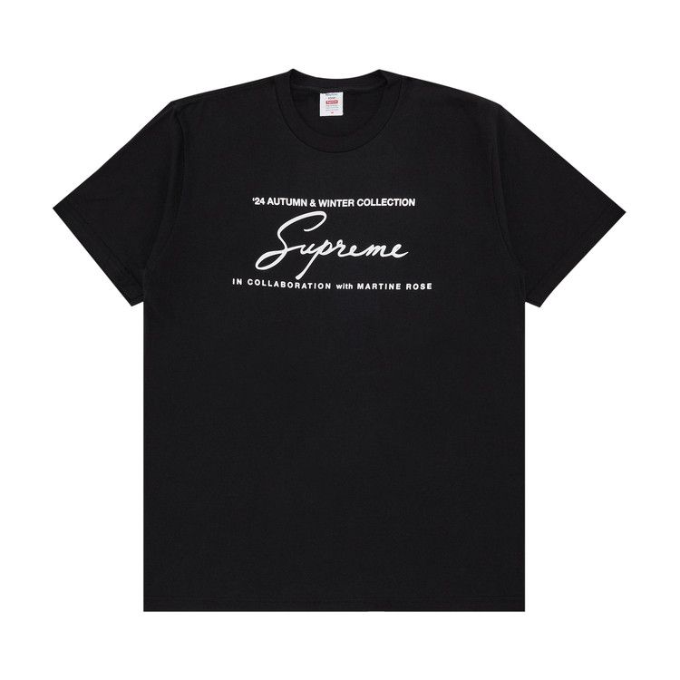 

Футболка Supreme x Martine Rose Tee, Black