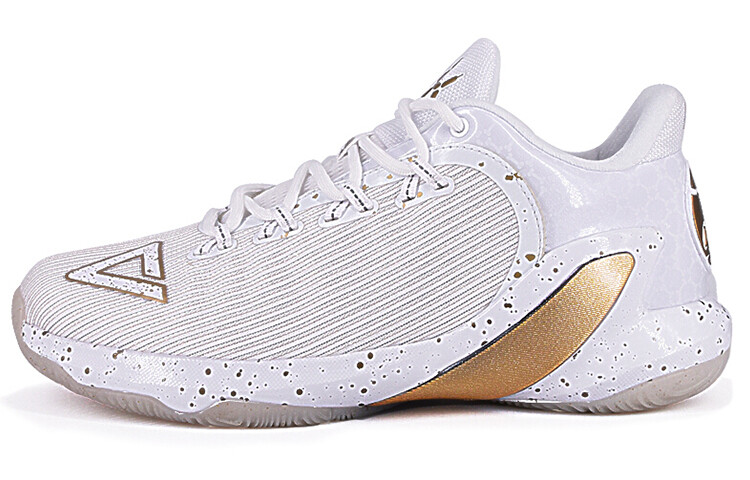 

Баскетбольные кроссовки Parker V мужские низкие Great White/gold Peak