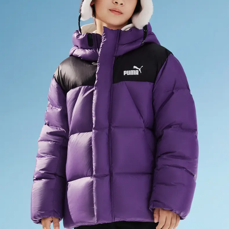 Пуховик Sportstyle Series Kids' PUMA, фиолетовый — фото 4