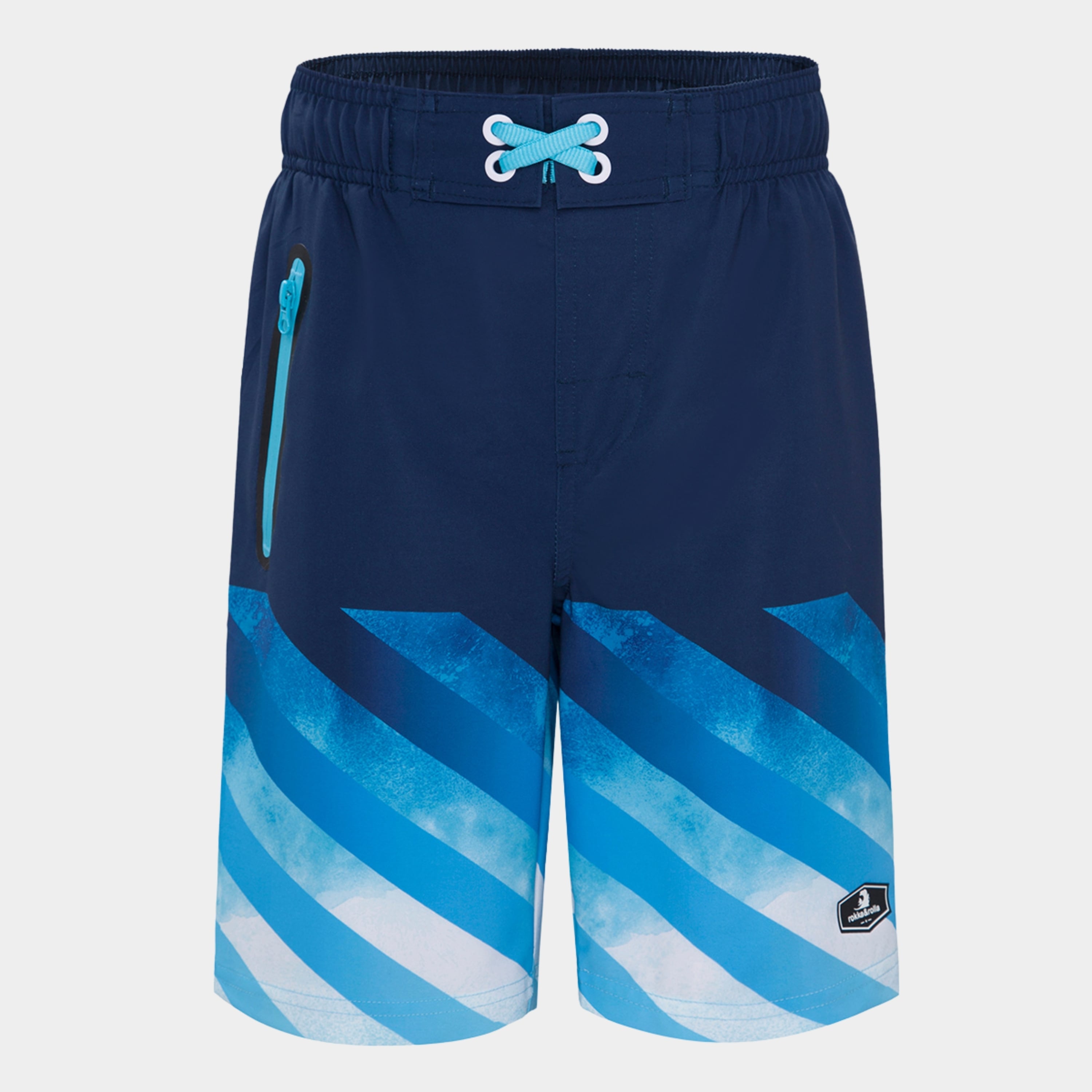 

Плавки Rokka&Rolla для мальчиков, эластичные в четырех направлениях, glacier blue