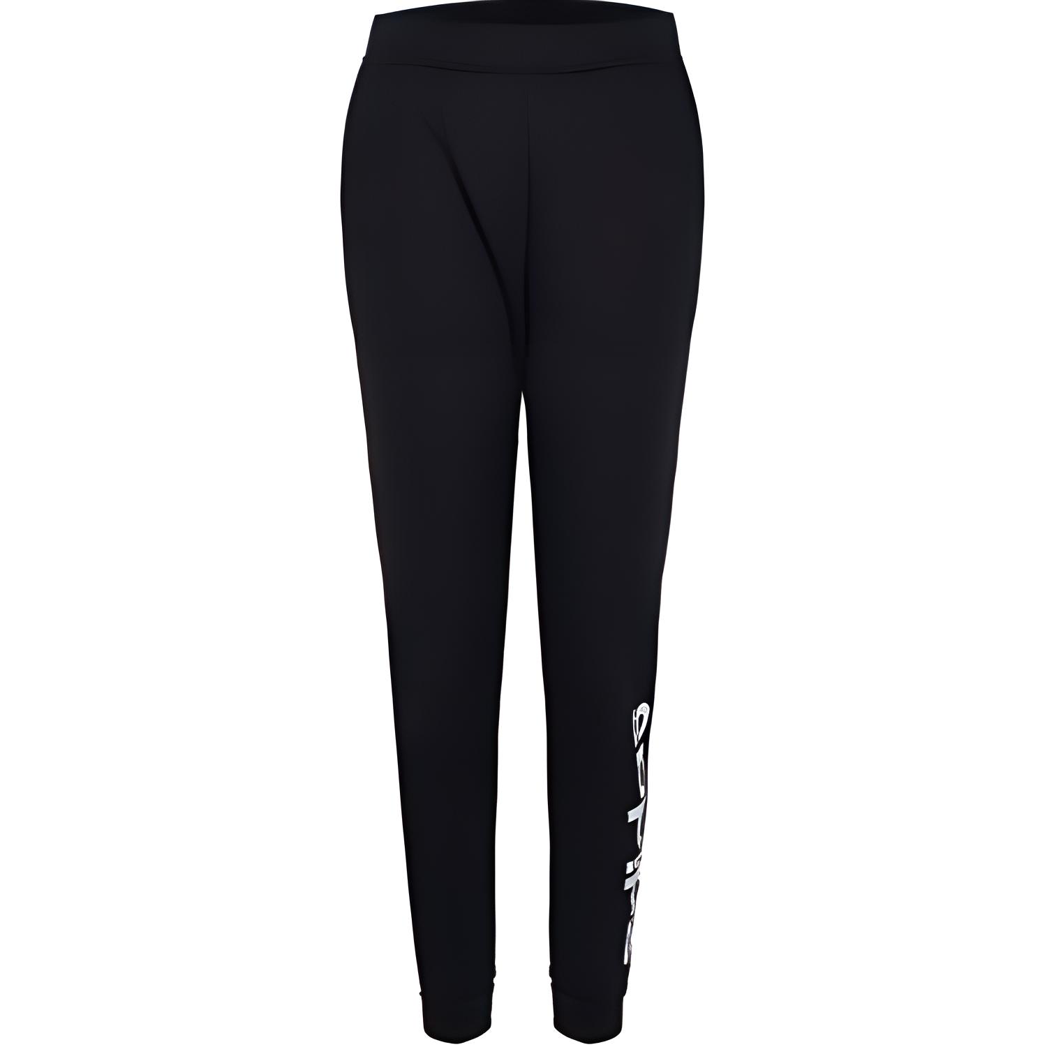 

Вязаные спортивные штаны женские черные Adidas