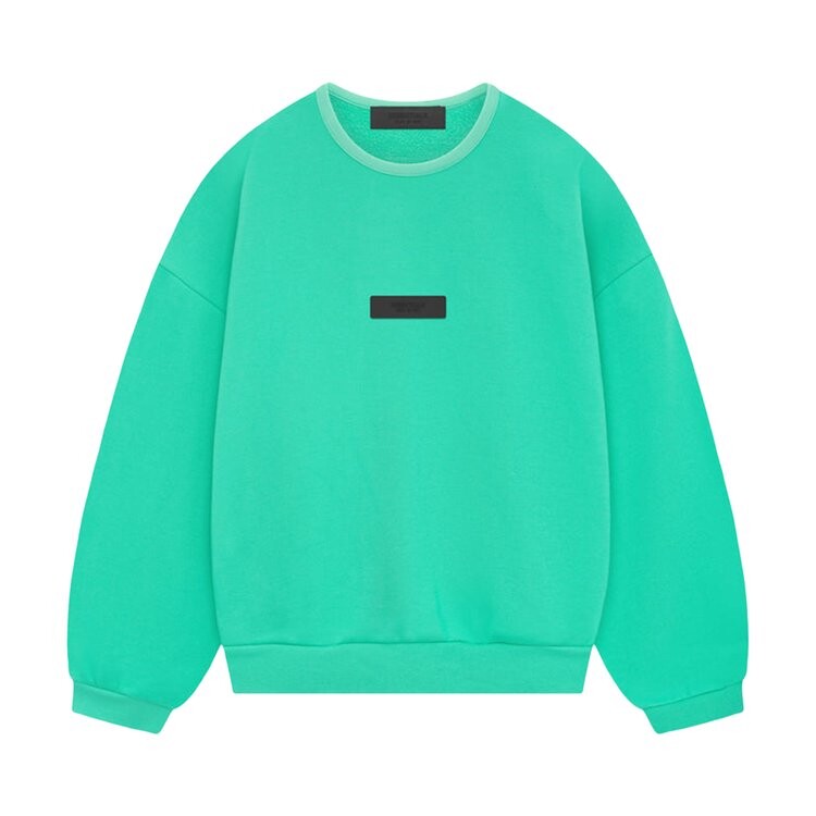 

Толстовка Fear of God Essentials Kids Crewneck, цвет Mint Leaf