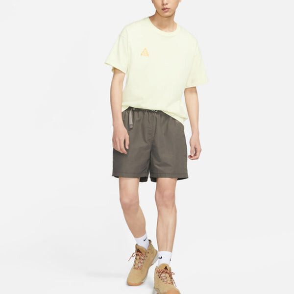 Шорты men's acg series solid color logo cargo casual shorts mineral gray Nike, мультиколор — фото 3