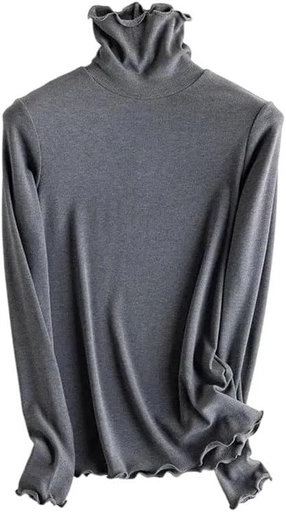 

Зимняя женская блузка из шелка и вискозы с длинным рукавом Rfmfkkg