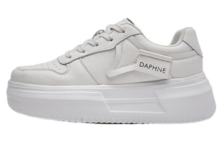 

Кеды, скейтборд обувь женская низкая бежевая Daphne