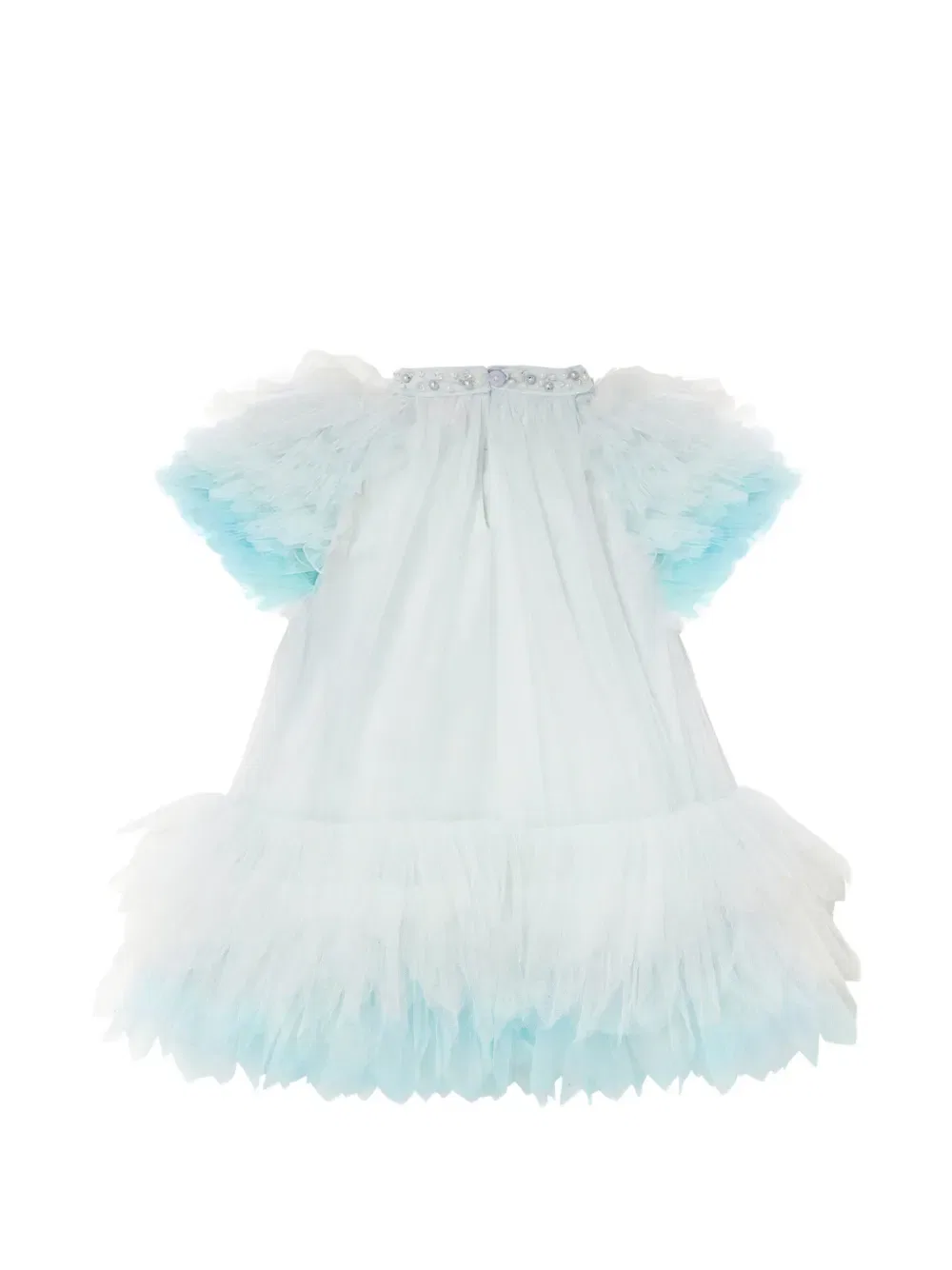 Платье Bebe Abu Dhabi с вышивкой и оборками Tutu Du Monde, синий — фото 2