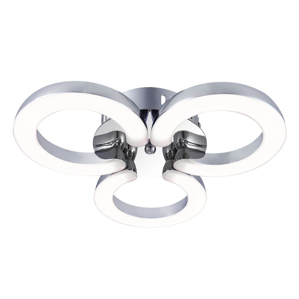 

Потолочный светильник Globo Dl хром, 1Xled 42500-3 Globo Lighting, серебро