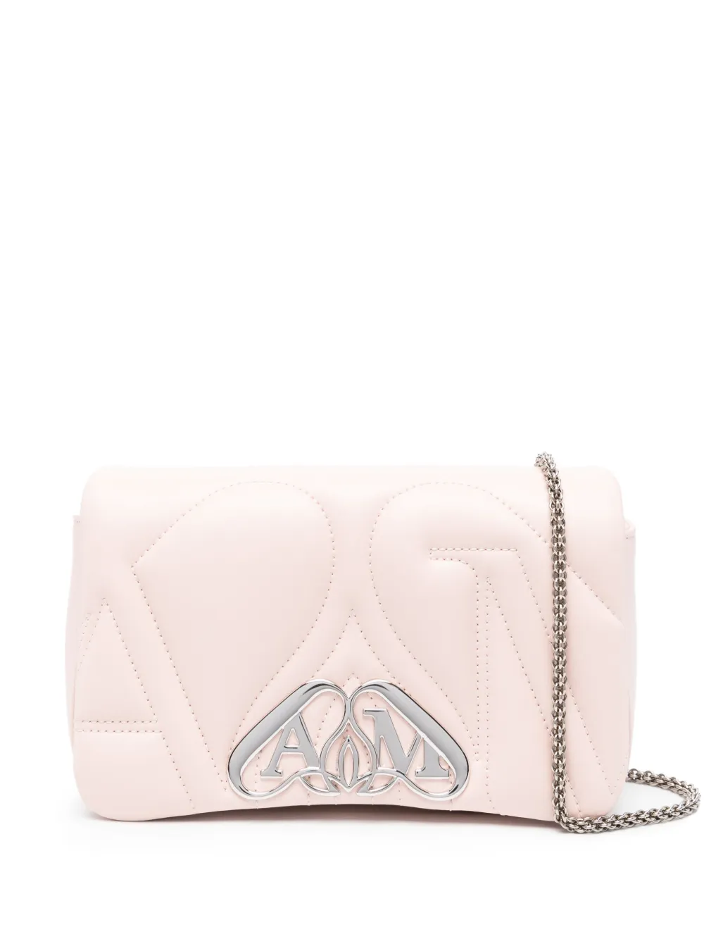 

Мини-сумка на плечо The Seal Alexander McQueen, розовый