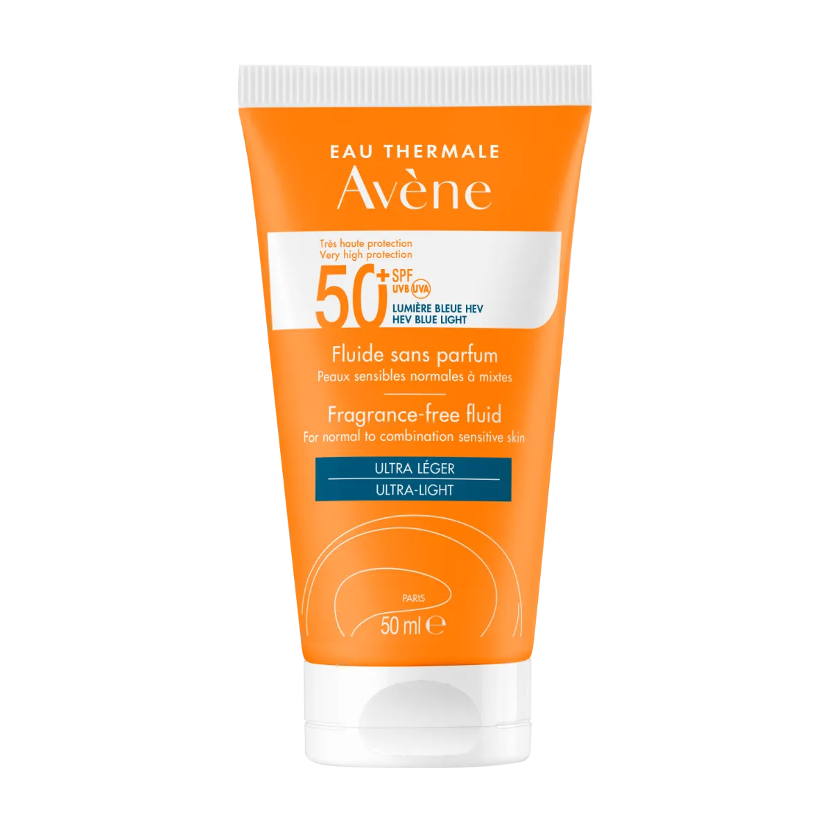 

Avène Solaire Fluid SPF 50+ без отдушек 50 мл без отдушек Avene