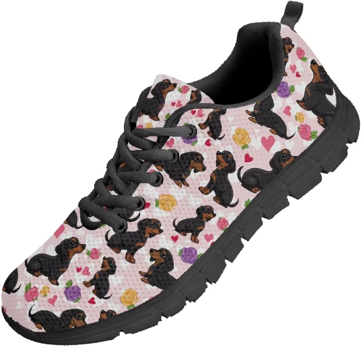 

Мужские кроссовки Funnydude Funny Print для тенниса, повседневная обувь для ходьбы, классические с шнуровкой, Cute Dog