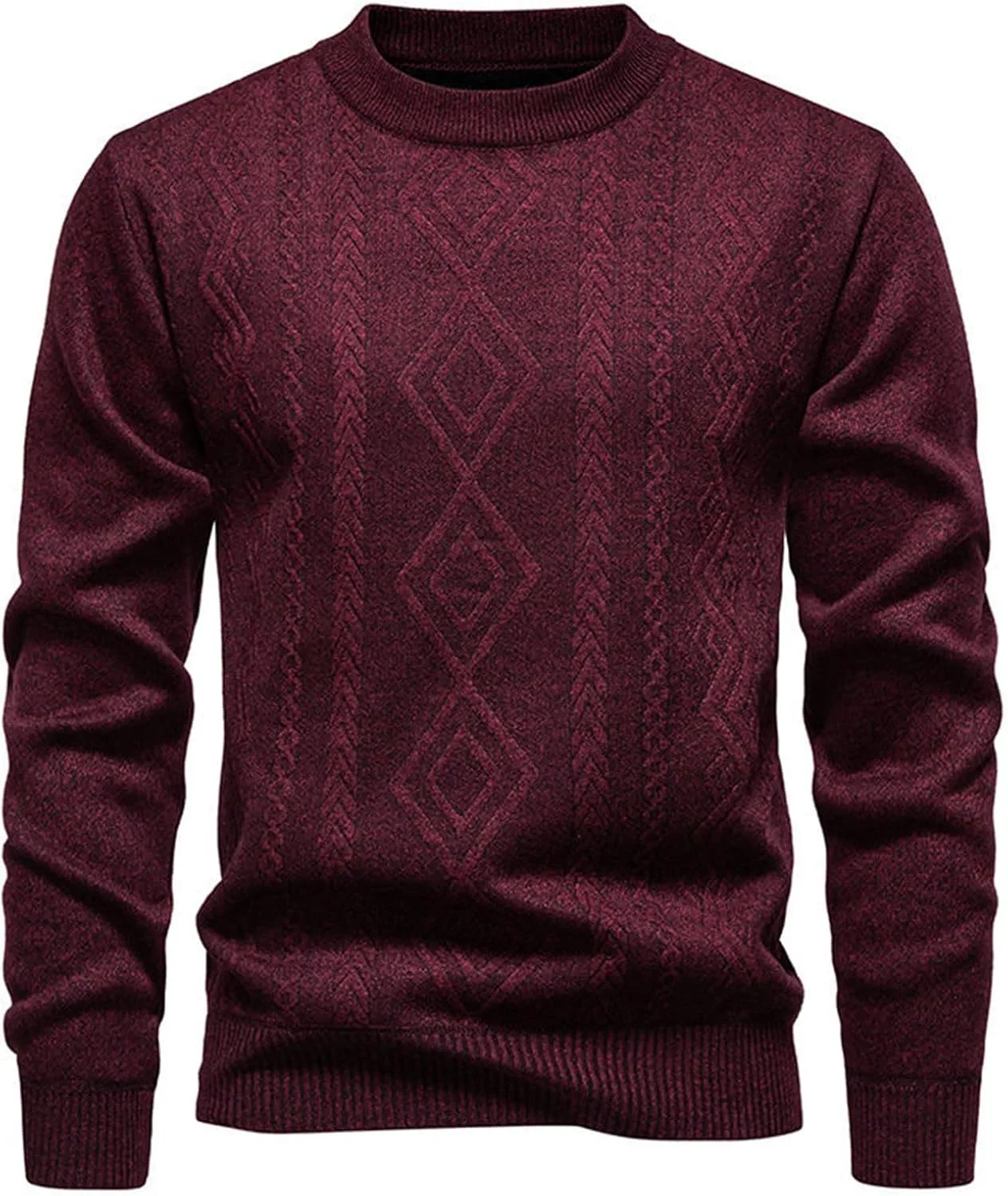 

Мужской свитер 2025, зимний, casual, crew neck, вязаный, легкий, slim fit, длинный рукав TXGMNA