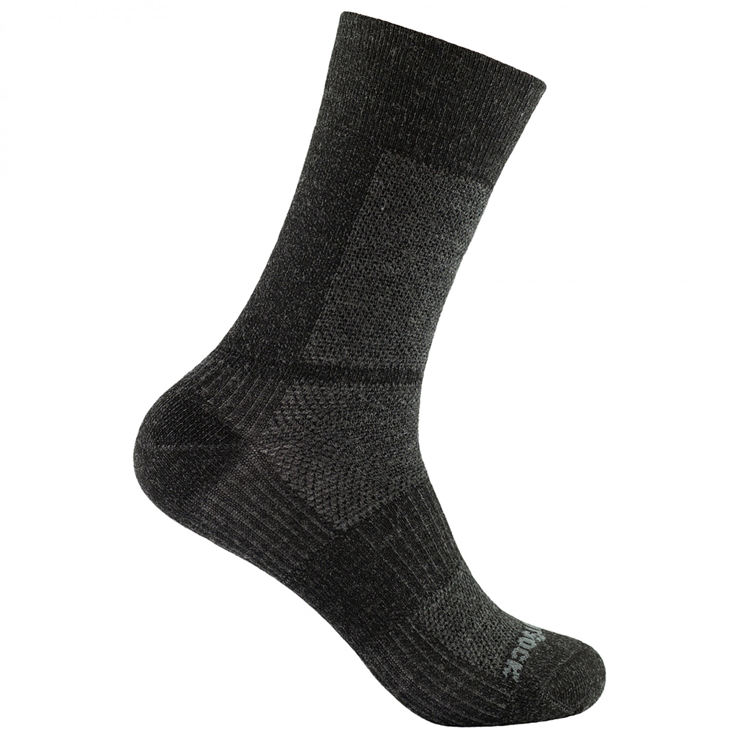 

Походные носки Wrightsock Coolmesh II Merino Crew, цвет Grey/Black