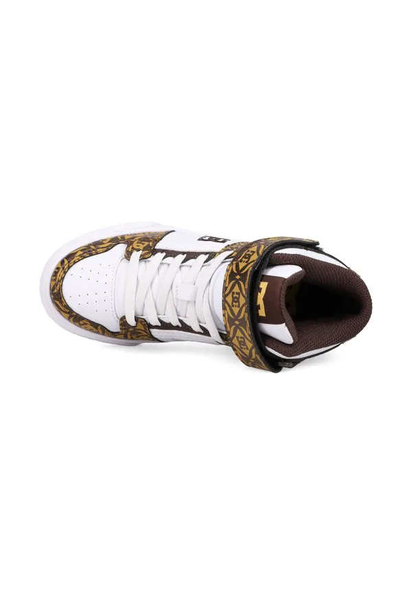 Кроссовки с высоким верхом Dc Shoes, Brown/White — фото 4