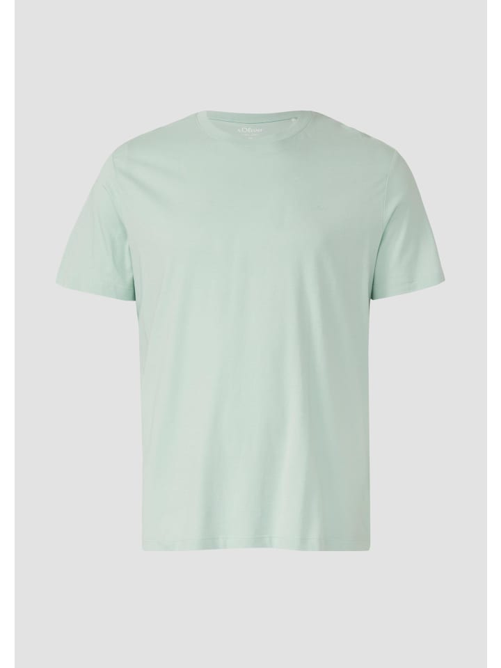 

s.Oliver Футболка в цвете 6122_mint, Зеленый, s.Oliver Футболка в цвете 6122_mint