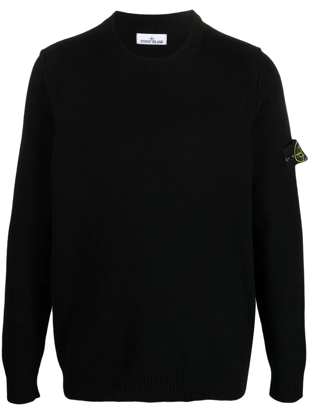

Толстовка с нашивкой Compass Stone Island, черный
