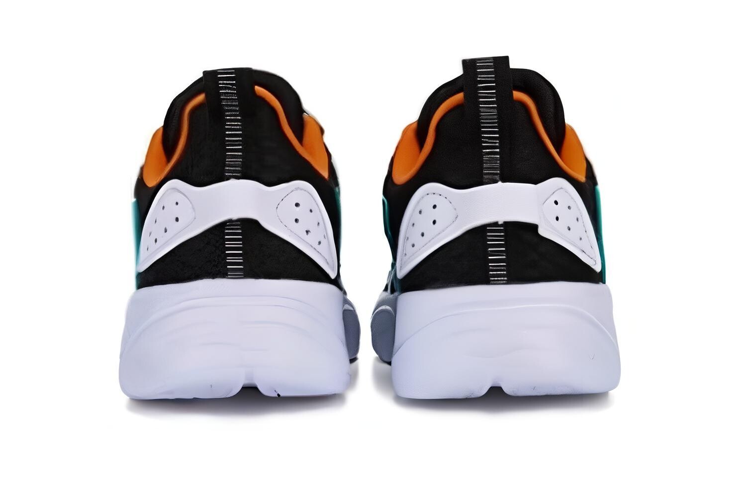 Кроссовки XTEP Kids Lifestyle Shoes GS Low-top Black/White, черный/белый — фото 4