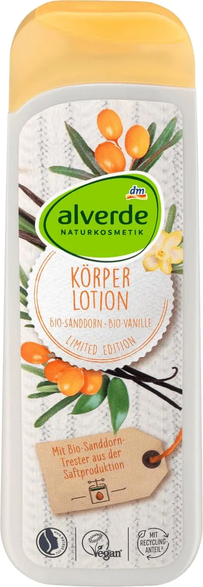 Набор лосьонов для тела alverde Natural Cosmetics: после загара и облепиха-ваниль Alverde — фото 4
