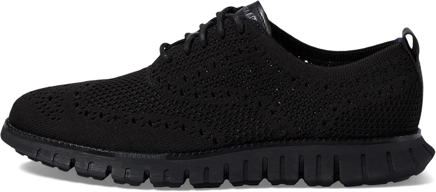 Мужские оксфорды Cole Haan Zerogrand Remastered Stitchlite Wing Tip, черный — фото 4