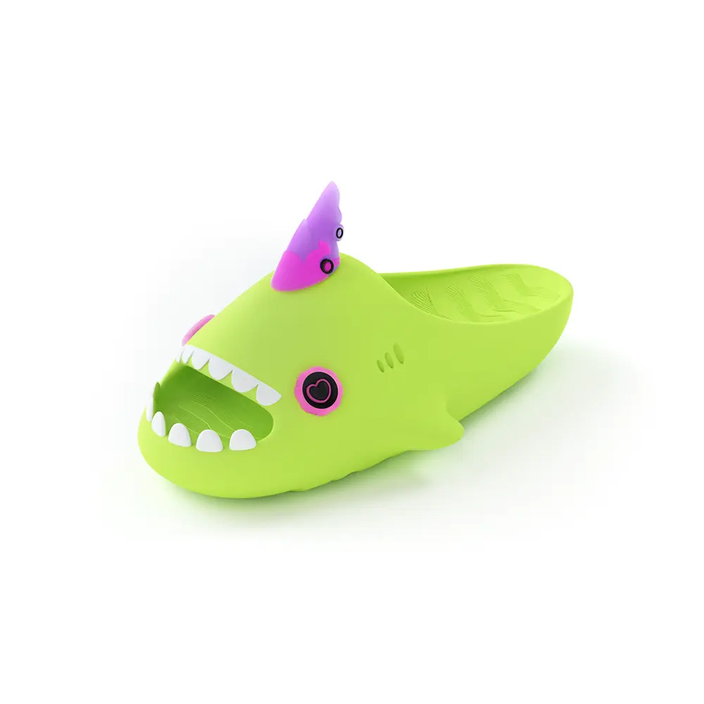 

HelloSlippers Шаркикс Киберпанк Слайдеры Унисекс Неоново-зеленые, цвет Neon Green