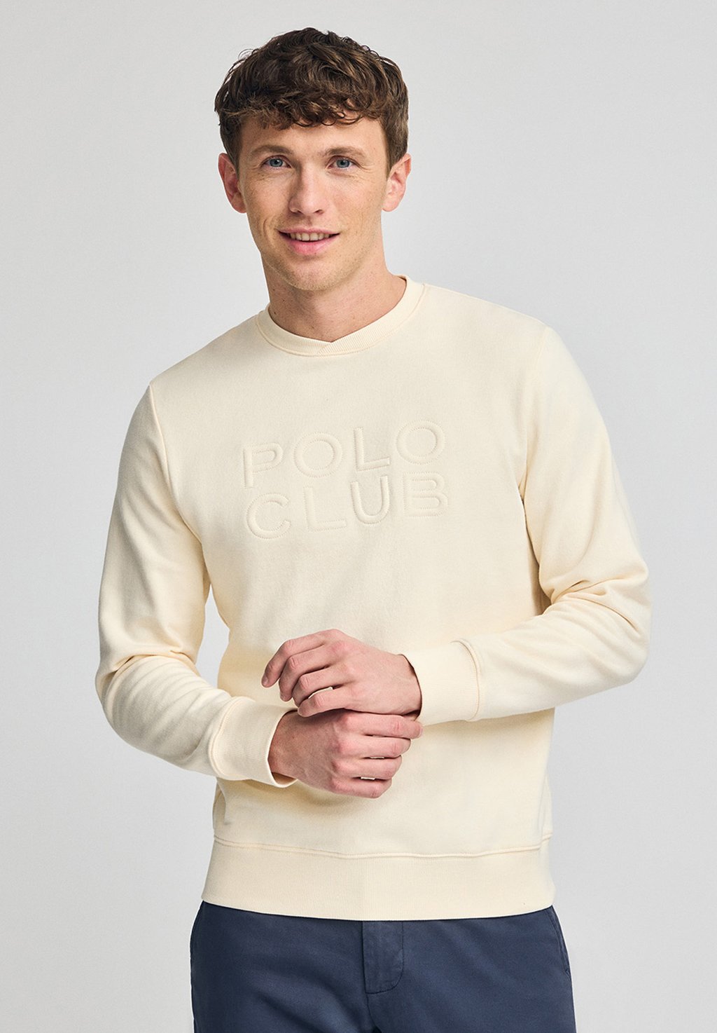 

Толстовка CREWNECK LOGO ICONIC Polo Club, бежевый