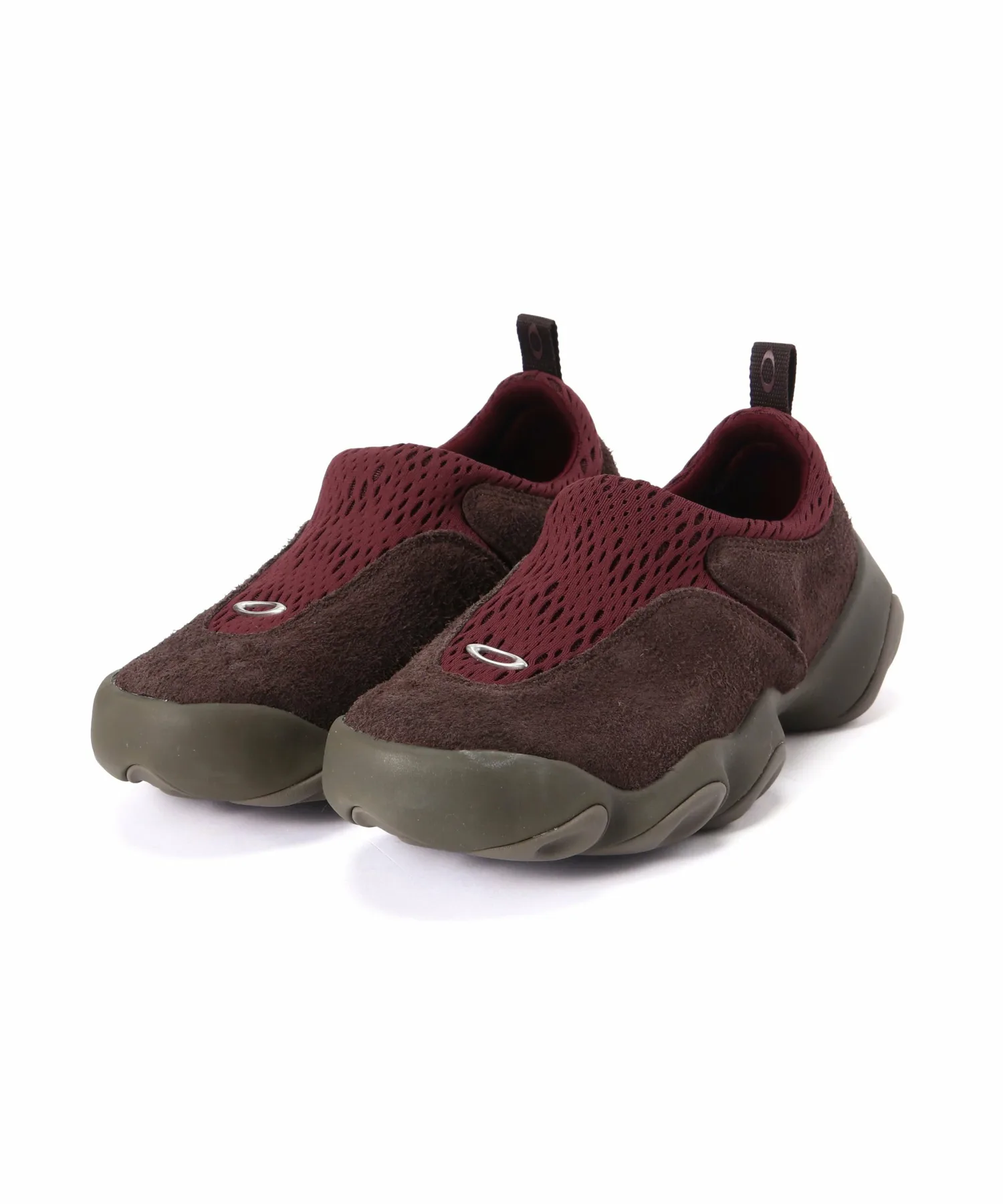 Кроссовки Oakley Factory Team Hairy Suede Flesh Beaver, Burgundy 5