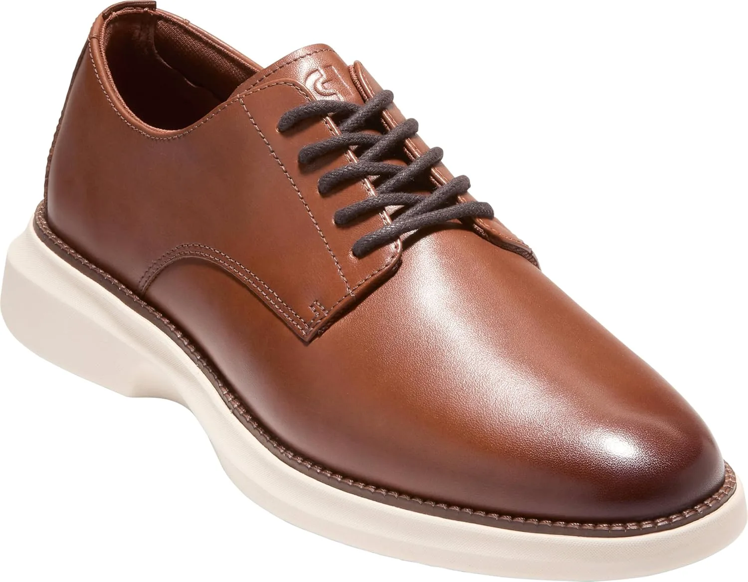 Мужские туфли Cole Haan Grand Shadowlite с гладким носком, слоновая кость — фото 4