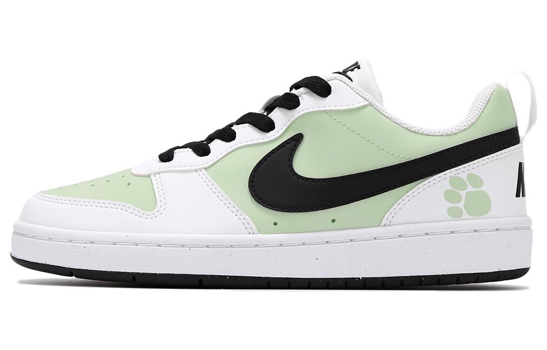 

Кроссовки Nike Court Borough Skateboarding Shoes Women's Low-top White/green, светло-зеленый