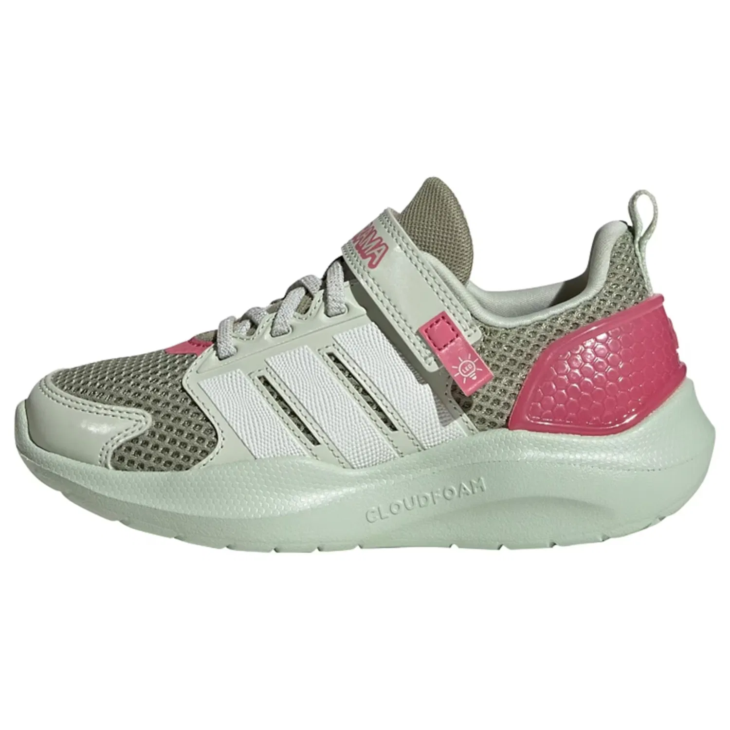 Кроссовки Adidas Sportswear Lightorama в зеленом и темно-зеленом цветах
