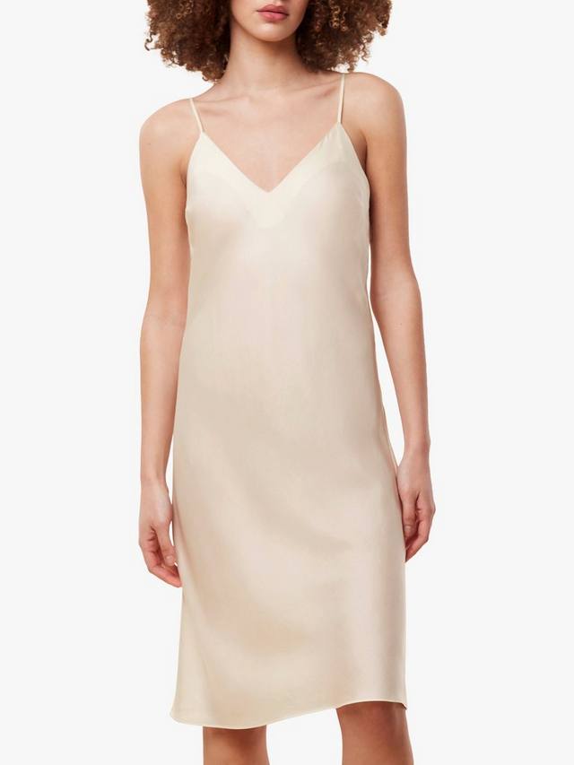 

Шелковая соблазнительная ночная сорочка Triumph, Ecru/White