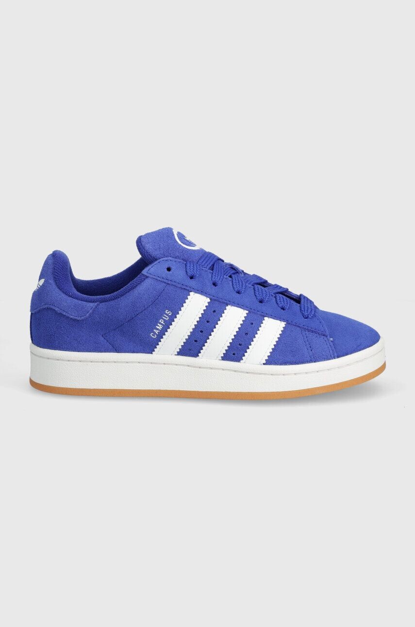 Замшевые кроссовки adidas Originals Campus 00s, синий — фото 3