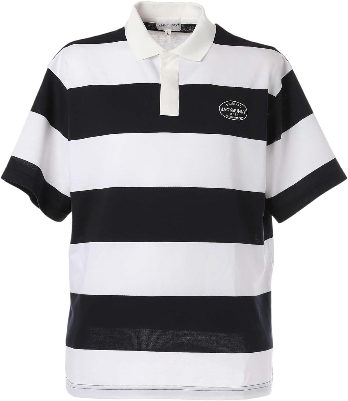 

Мужская поло-рубашка Jack Bunny 262-5160307 с коротким рукавом (с каймой, влагоотводящая) / для гольфа, белый