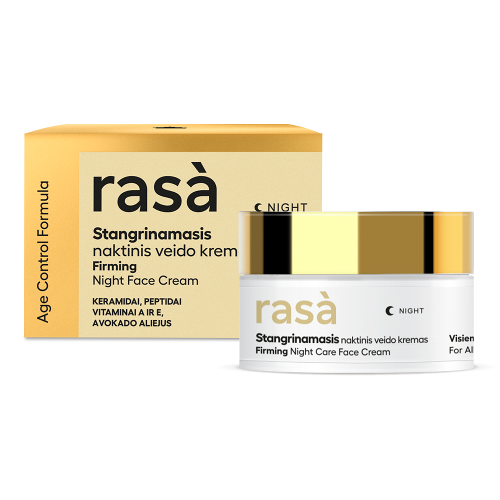 

Укрепляющий ночной крем для лица age control firming night care face cream Rasa, 50 мл