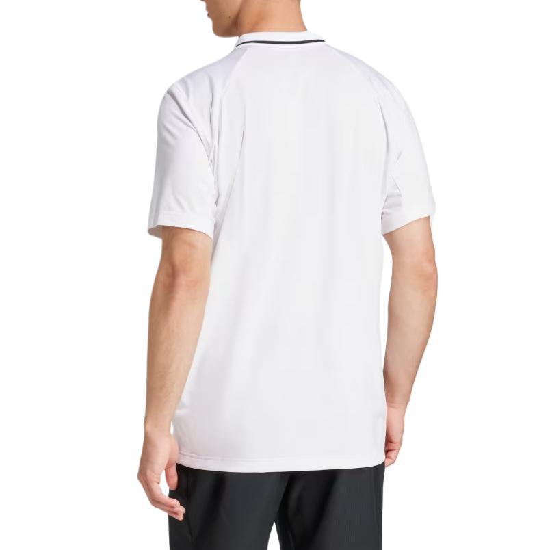 Free Shipping With AdiClub Club Tennis Climacool Piqué Polo Shirt Adidas, белый — фото 3