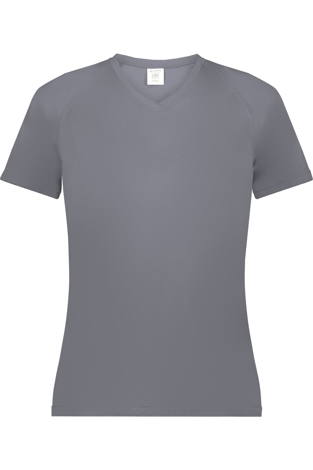 

Футболка Augusta Sportswear для девочек Attain Wicking с V-образным вырезом, цвет graphite