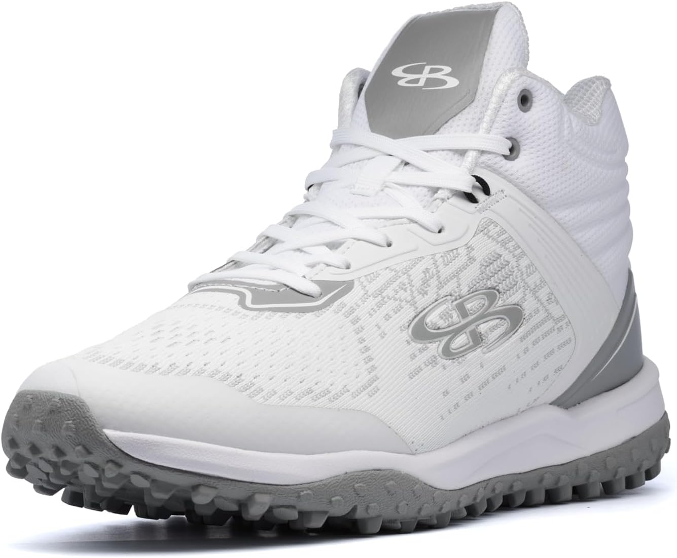 

Мужские футбольные кроссовки Boombah Viper Pureknit Turf Mid - Статус - Разнообразие цветов - Разные размеры, белый/серый