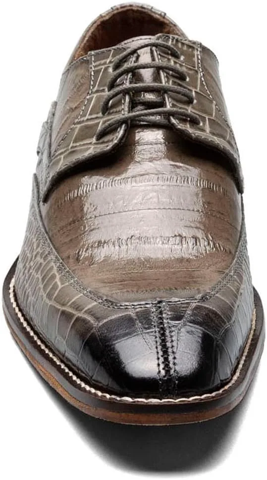 Мужские туфли Stacy Adams Trubiano Moc Toe Oxford, серый — фото 3