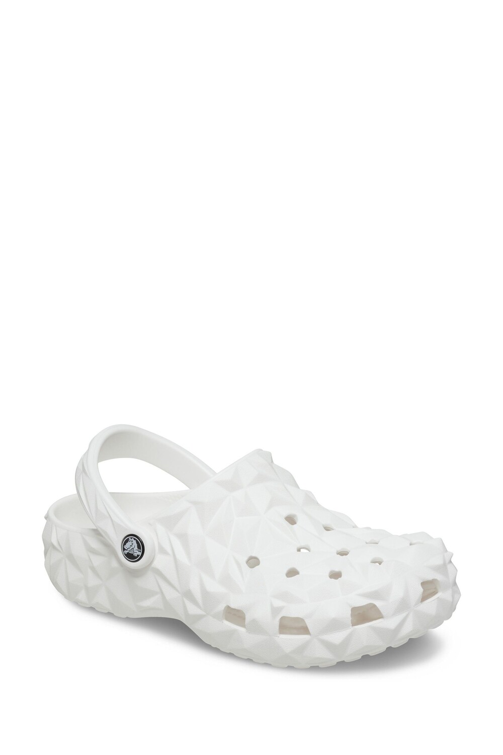 

Классические сабо с геометрическим узором Crocs, белый