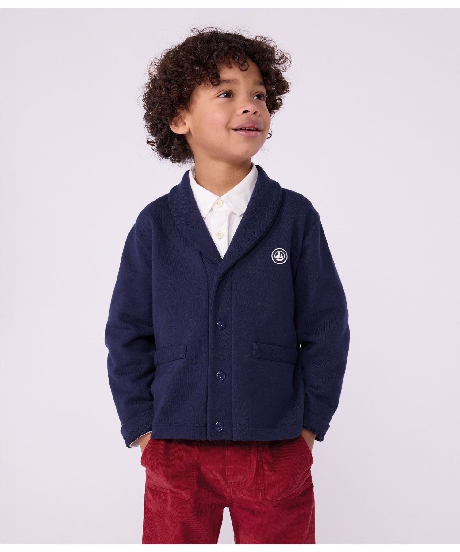 Кардиган PETIT BATEAU, Navy