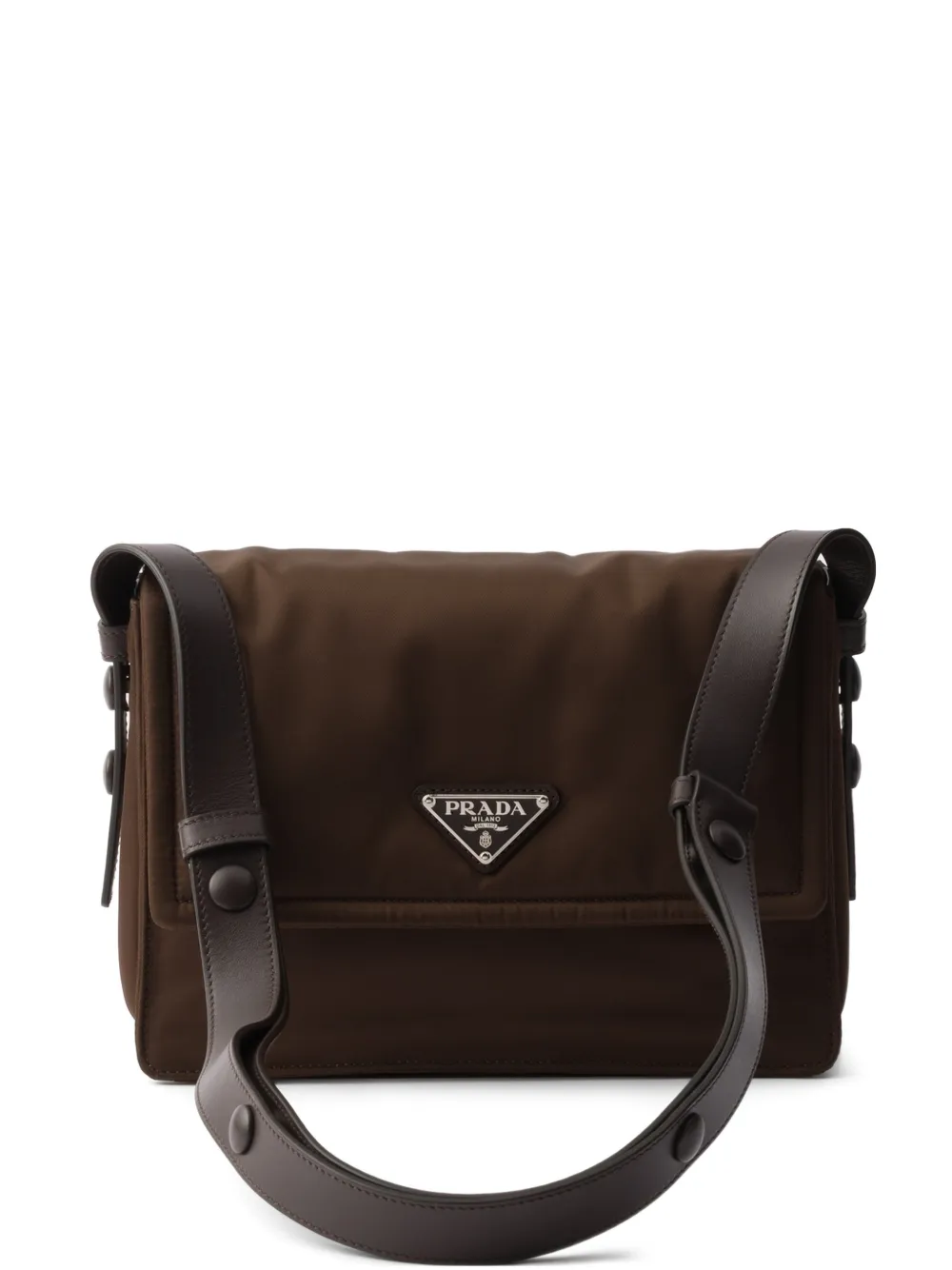 

Маленькая сумка на плечо Traveller Prada, коричневый