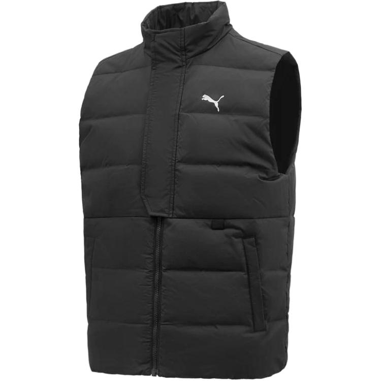 

PUMA Пуховая жилетка мужская черная