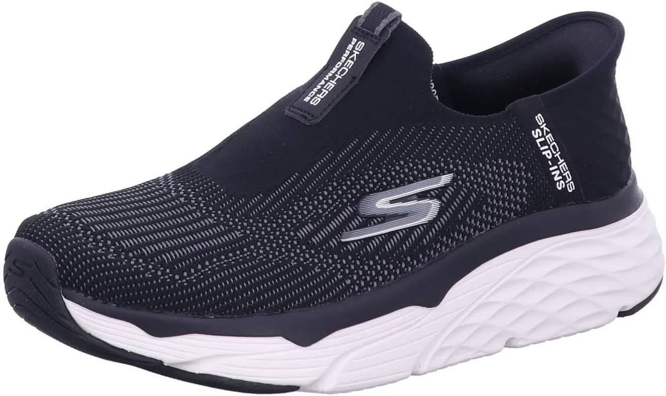 Мужские слипоны Skechers Performance Max Cushioning-Advantageous, белый/черный
