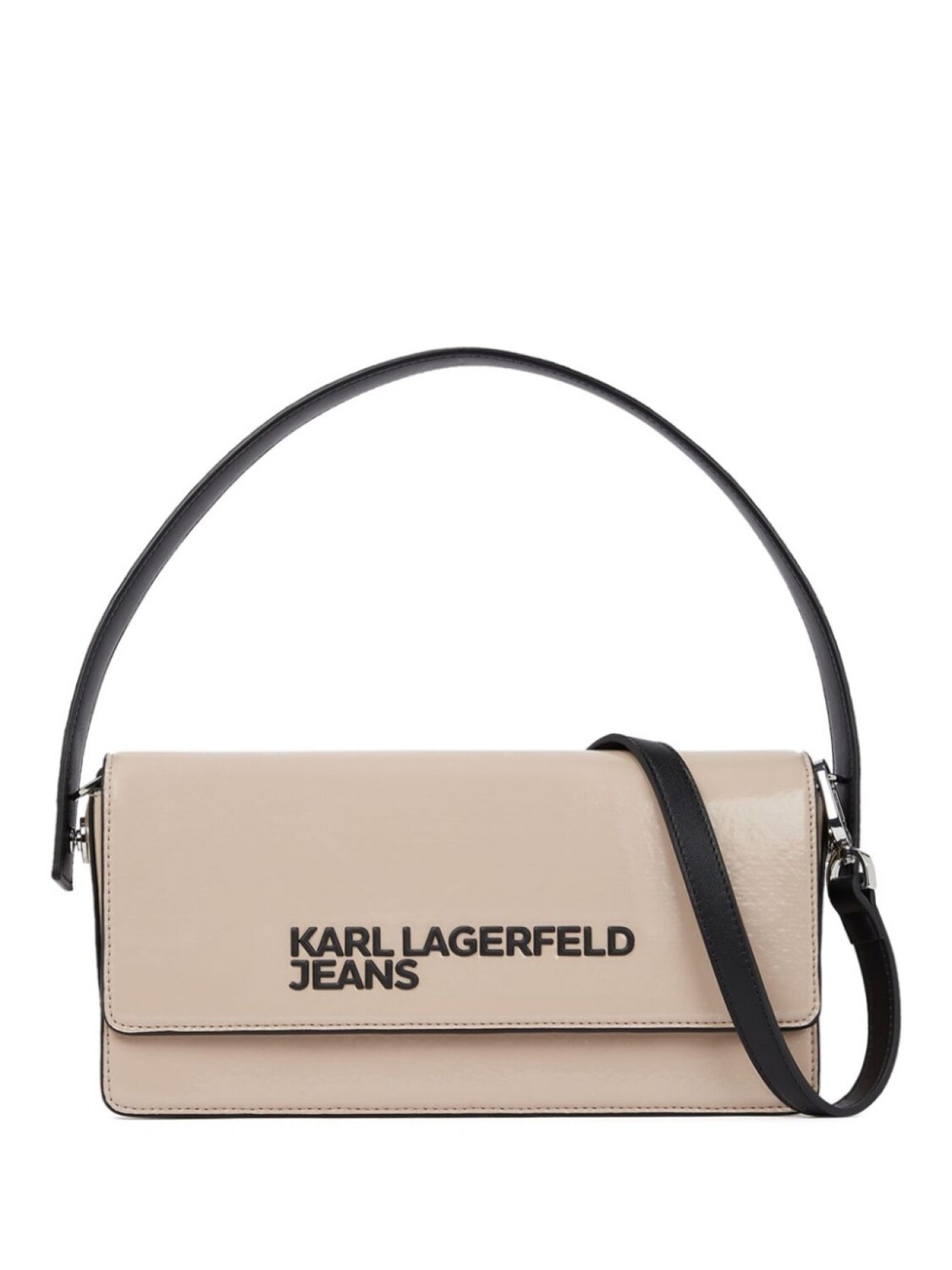 

Сумка через плечо с тисненым логотипом Karl Lagerfeld Jeans, нейтральный цвет