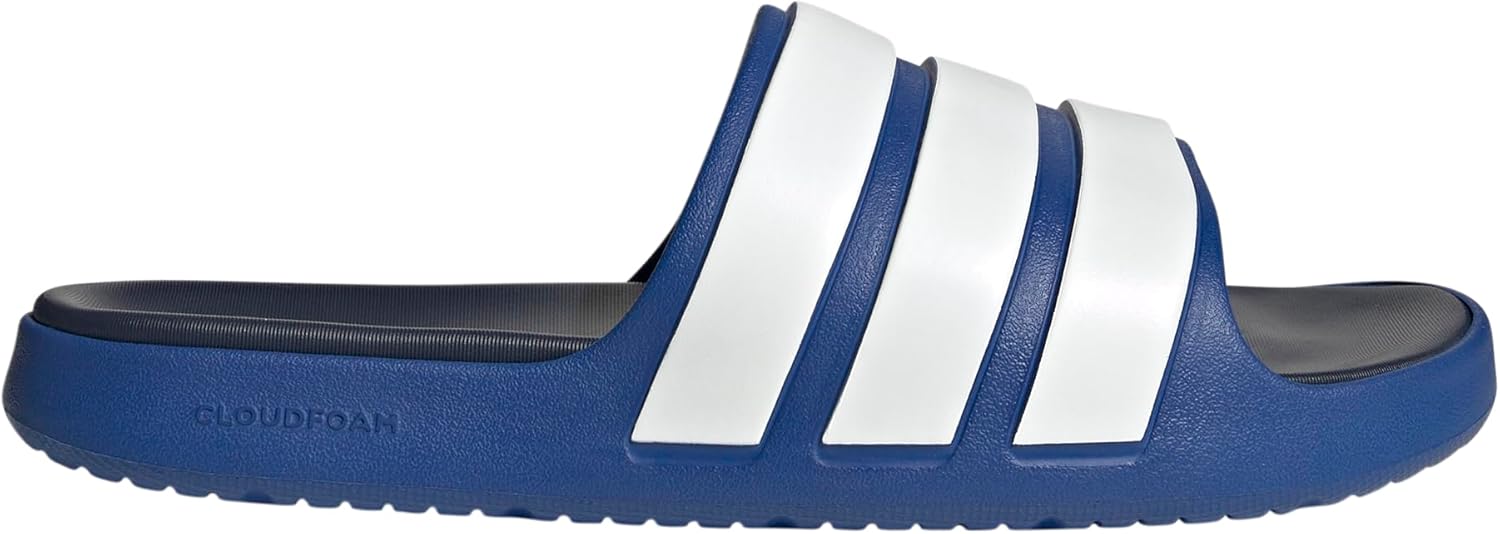 Шлепанцы adidas для взрослых унисекс Znsory, белый/синий — фото 4